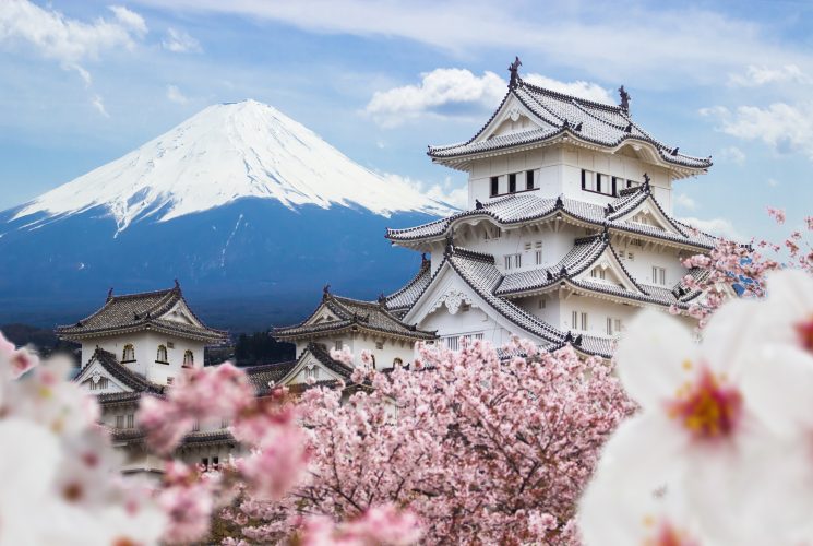 Japan: Himeji – die Burg des weißen Reihers.
