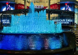 Wasserspiele in Maya