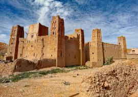 Die Befestigte Stadt Ait Ben Haddou Nahe Ouarzazate Marokko