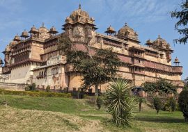 Blick auf Orchha
